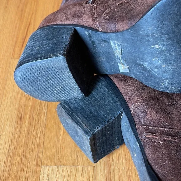 Knee high buckle boots - Picture 7 of 16